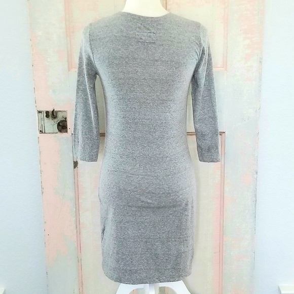 Make Offer Current Elliott 3/4 Sleeve Tee Dress - Picture 6 of 8